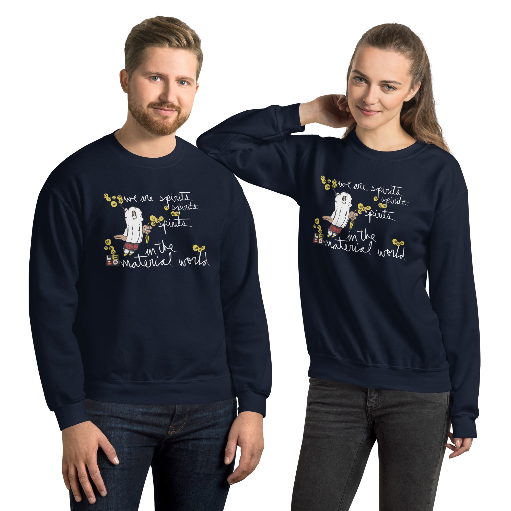We Are Spirits in the Material World - Lebo Unisex Sweatshirt